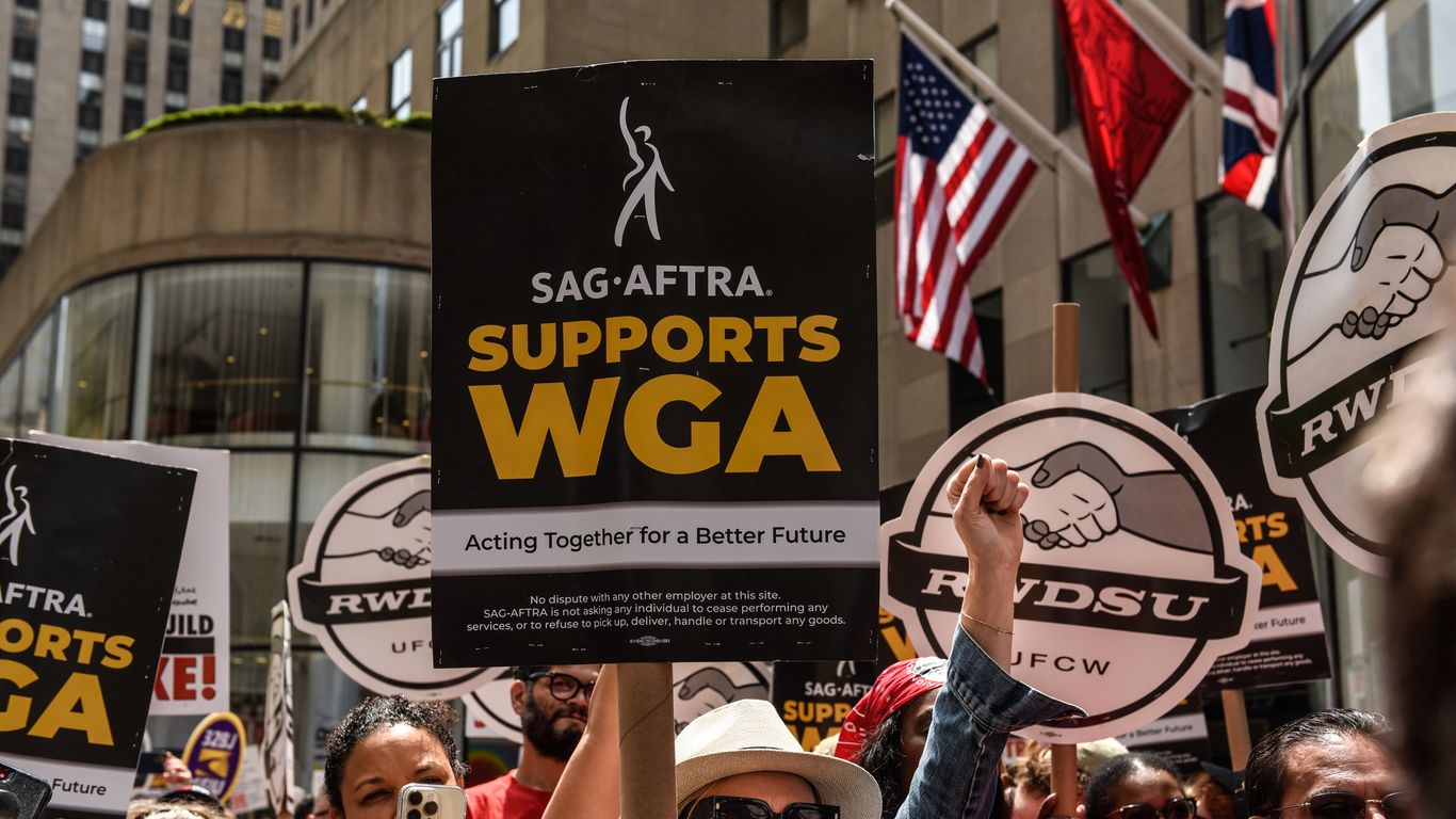 Actors Join Writers On Strike: Hollywood Production At Standstill