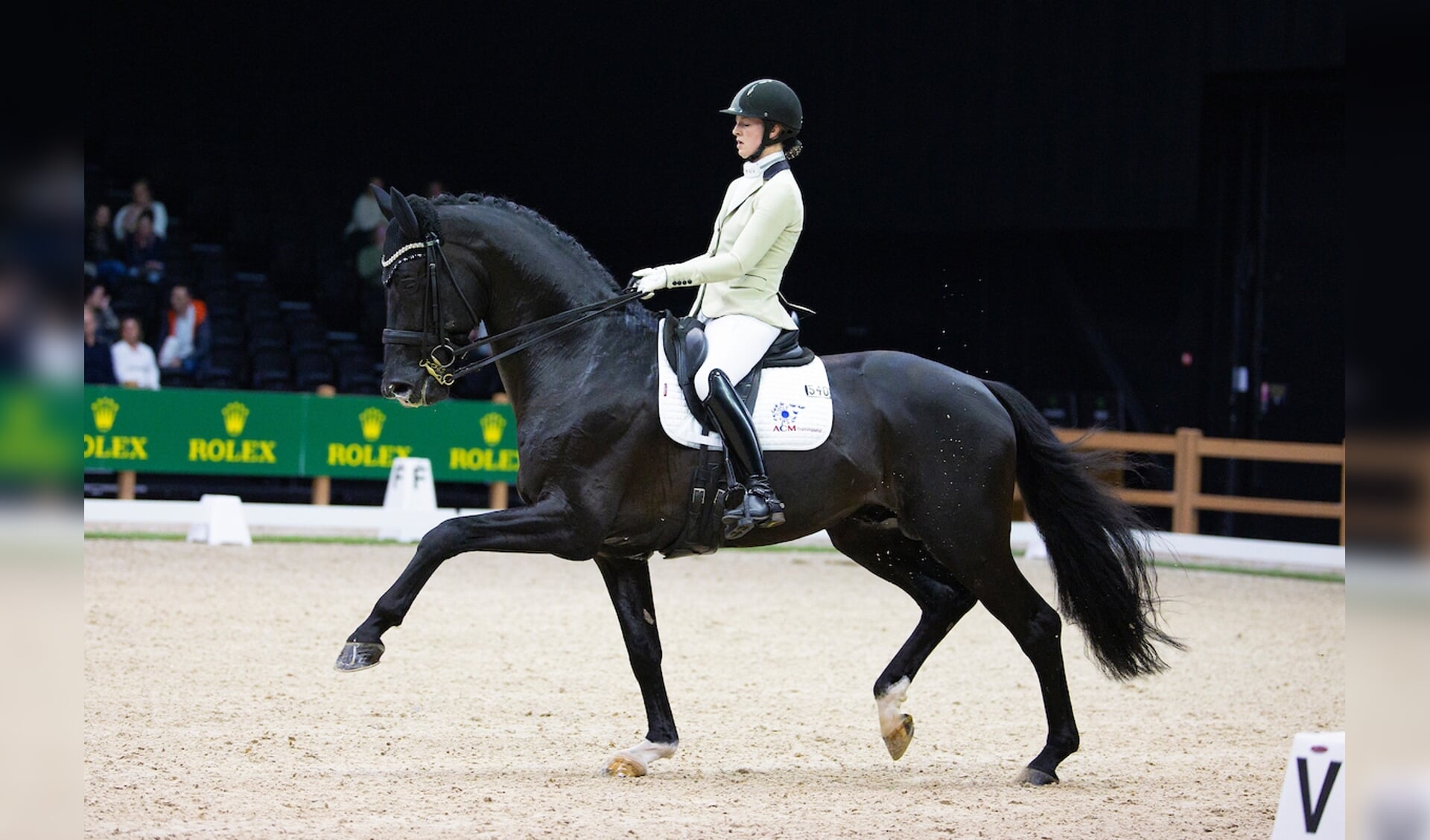 Amber Hage En Mercurius ACM: Prix-winnaars Jumping Amsterdam