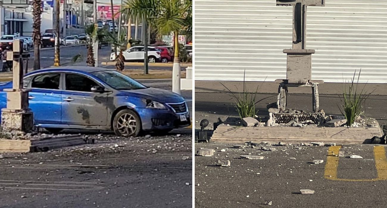 Ataque Destruye Monumento A Hijo De 'El Chapo' En Culiacán