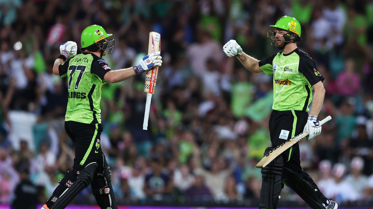 BBL 2025: Key Moments From Thunder Vs Sixers Clash