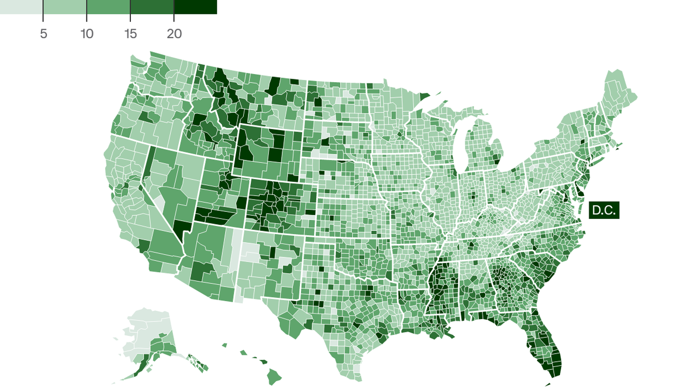 Business Boomtowns: A Data-Driven Map Of The Country's Hottest Spots