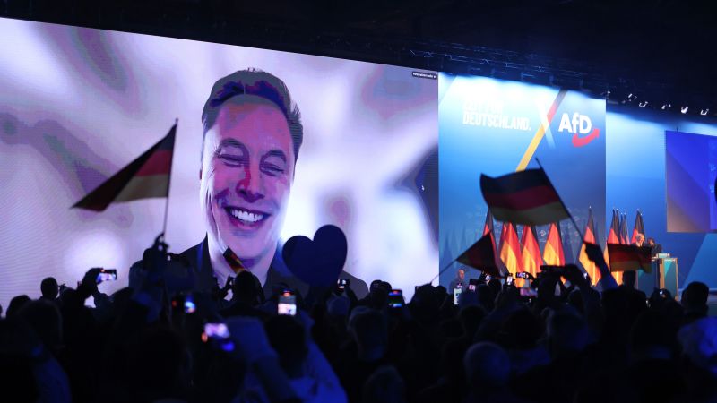 Controversial: Elon Musk Speaks At German AfD Event