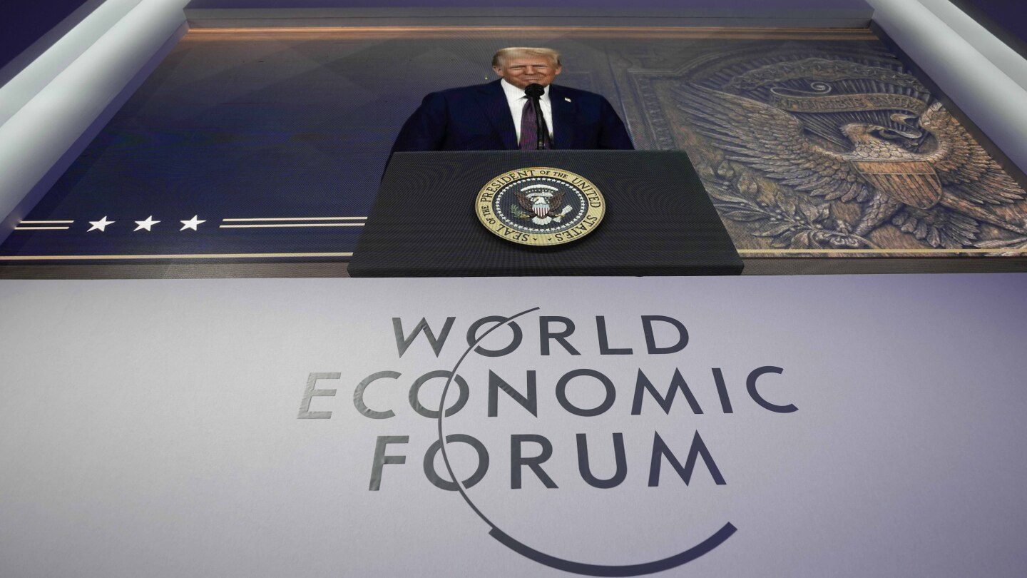 Davos 2025:  Impact Of Trump's Absence And Video Message