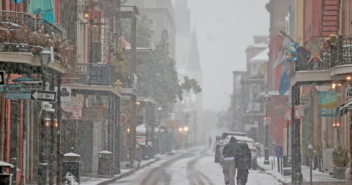 Deep Freeze Grips South: Snowstorm Impact On Schools, Businesses, Flights