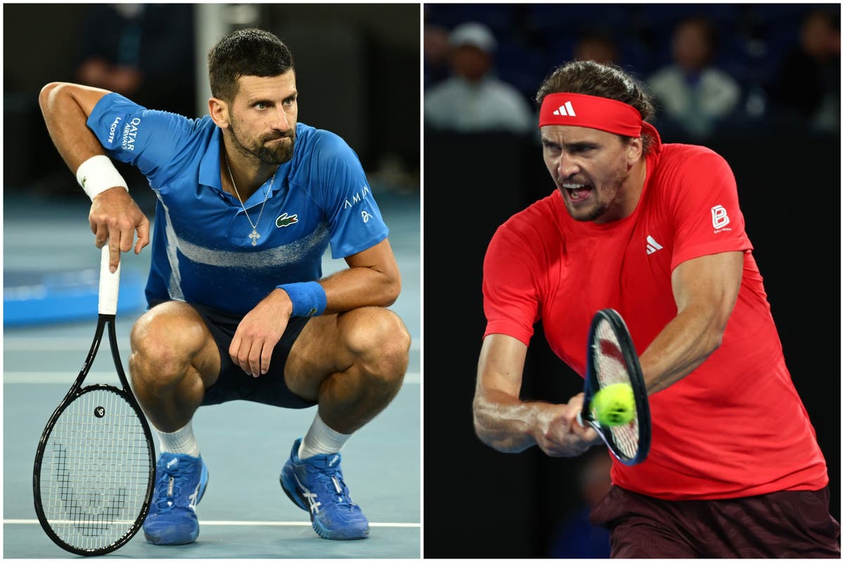 Djokovic Battles Zverev: Live Score And Highlights From AO Semi-Final