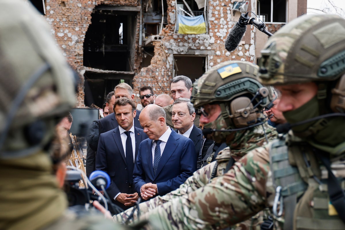 EU Leaders In Kyiv: Show Of Support For Ukraine Against Russia