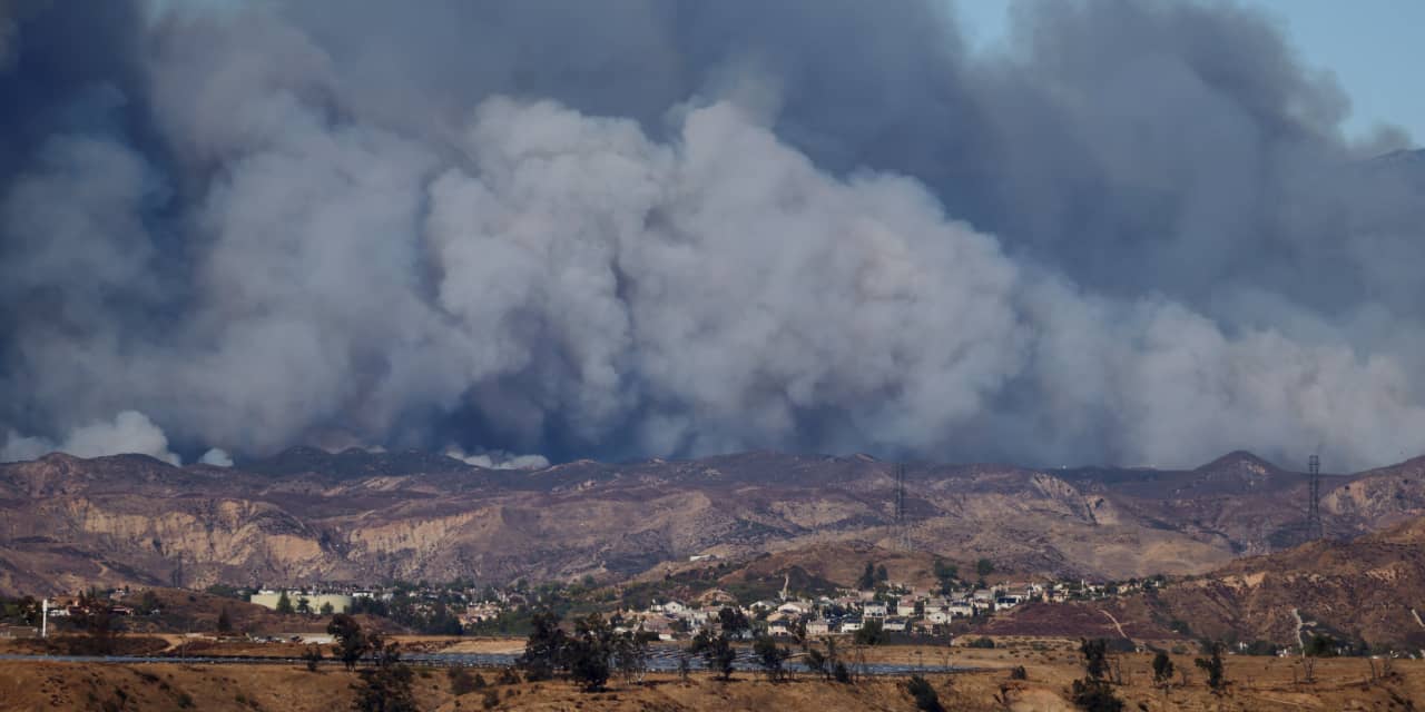 Fast-Moving Wildfire Forces Evacuations In Los Angeles County