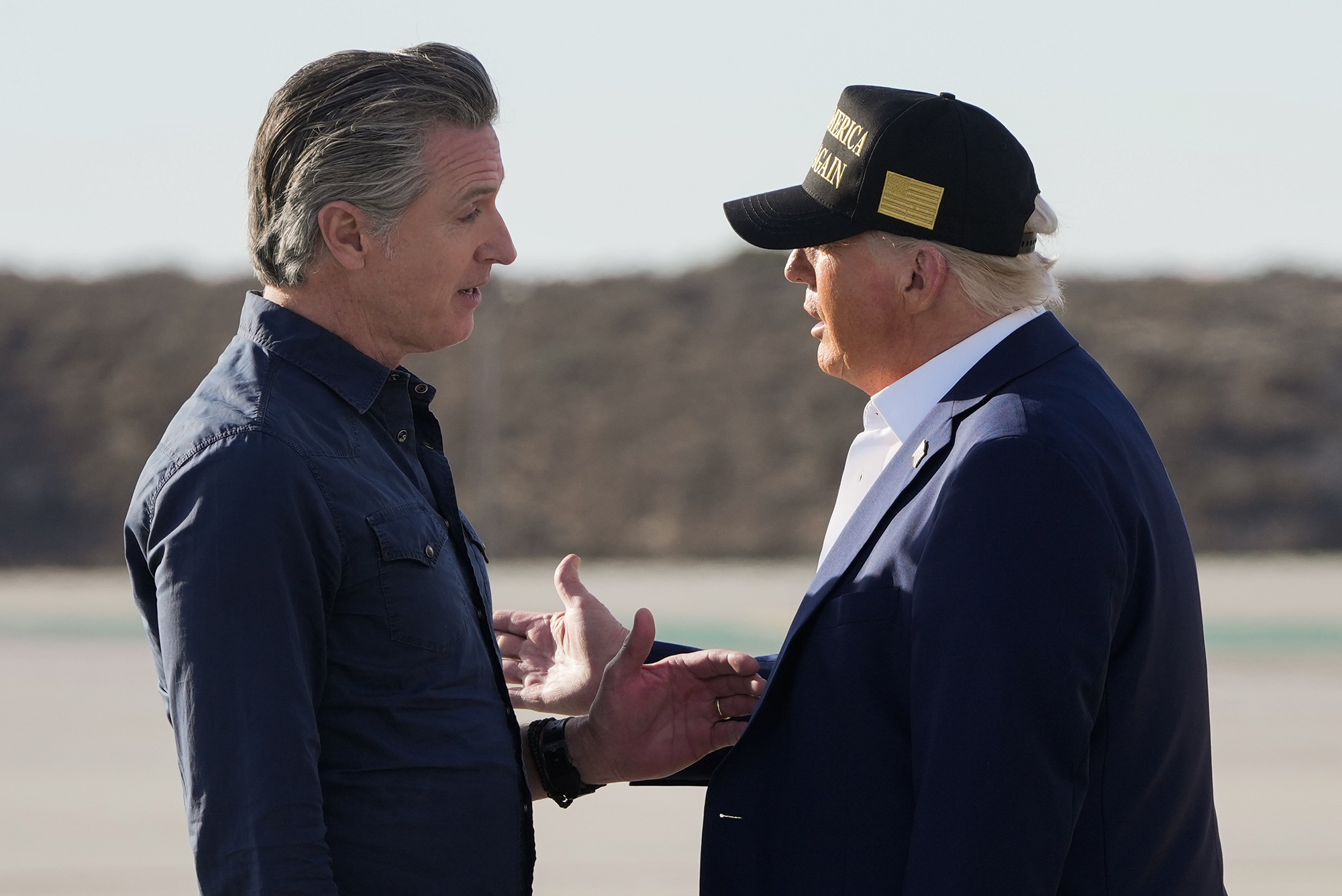 Fire-Ravaged LA: Trump, Newsom Unity, And The Fallout