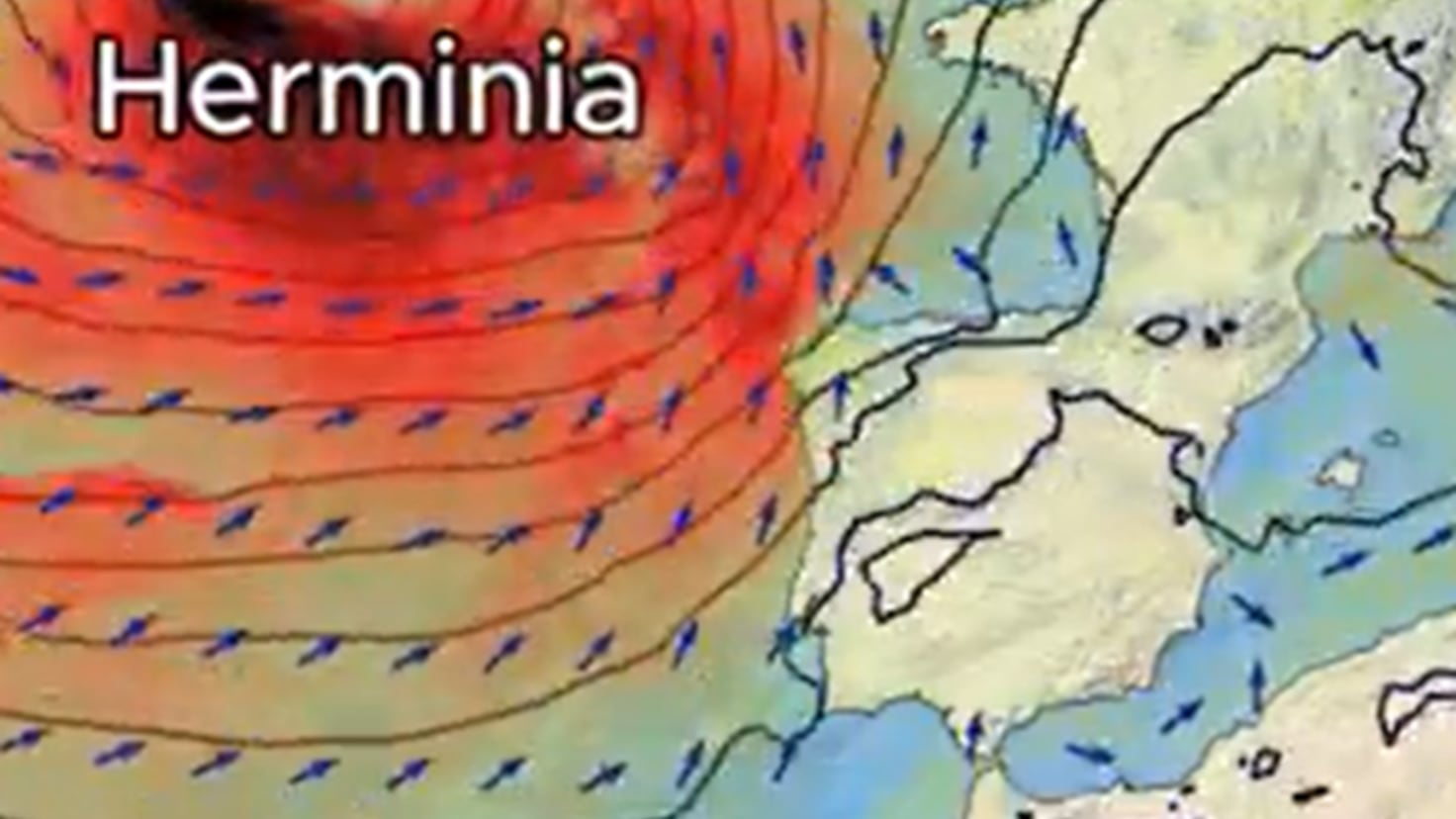 Impacto De La Borrasca Eowyn: AEMET Publica Informe Meteorológico