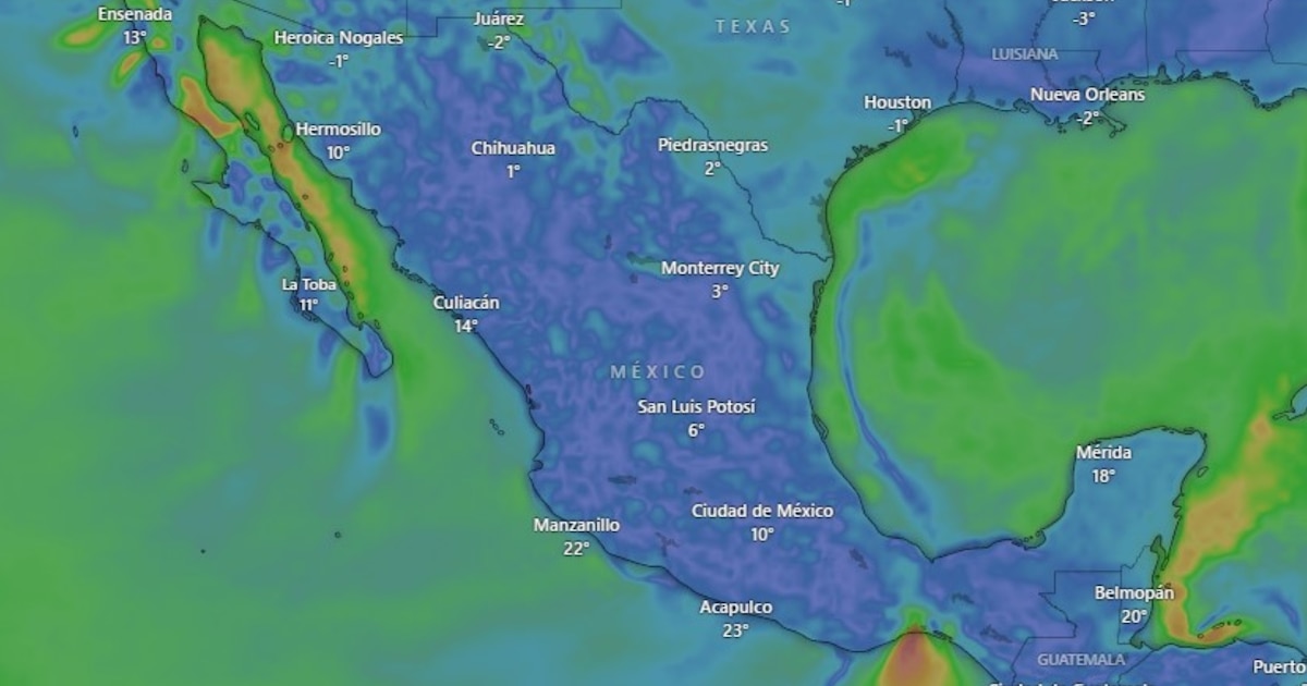 Intenso Frío En México:  Precauciones Ante La Masa De Aire Polar Y 'Norte'