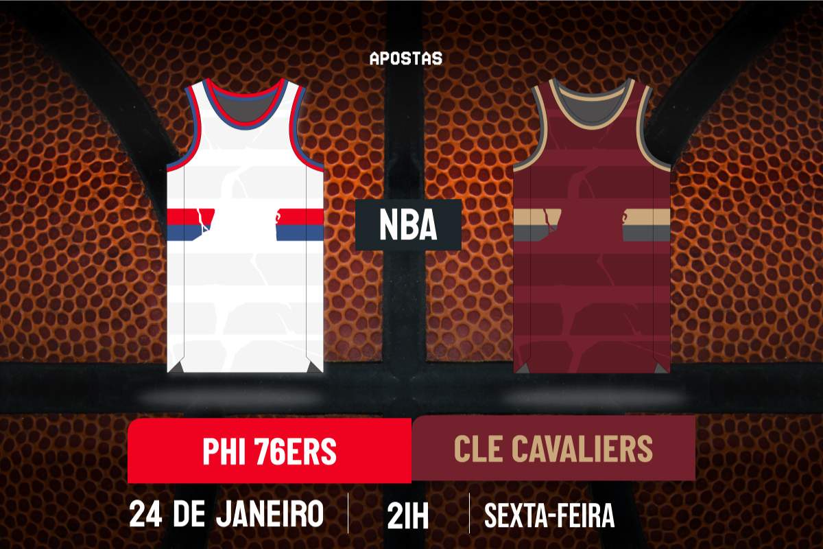 NBA: Philadelphia 76ers X Cleveland Cavaliers - Palpite Para 24/01/2025