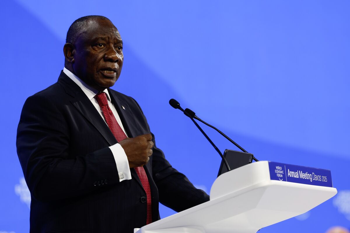 Ramaphosa Charts South Africa's G20 Course At Davos 2025