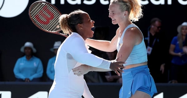 Rod Laver Arena Hosts Townsend And Siniakova's Doubles Success