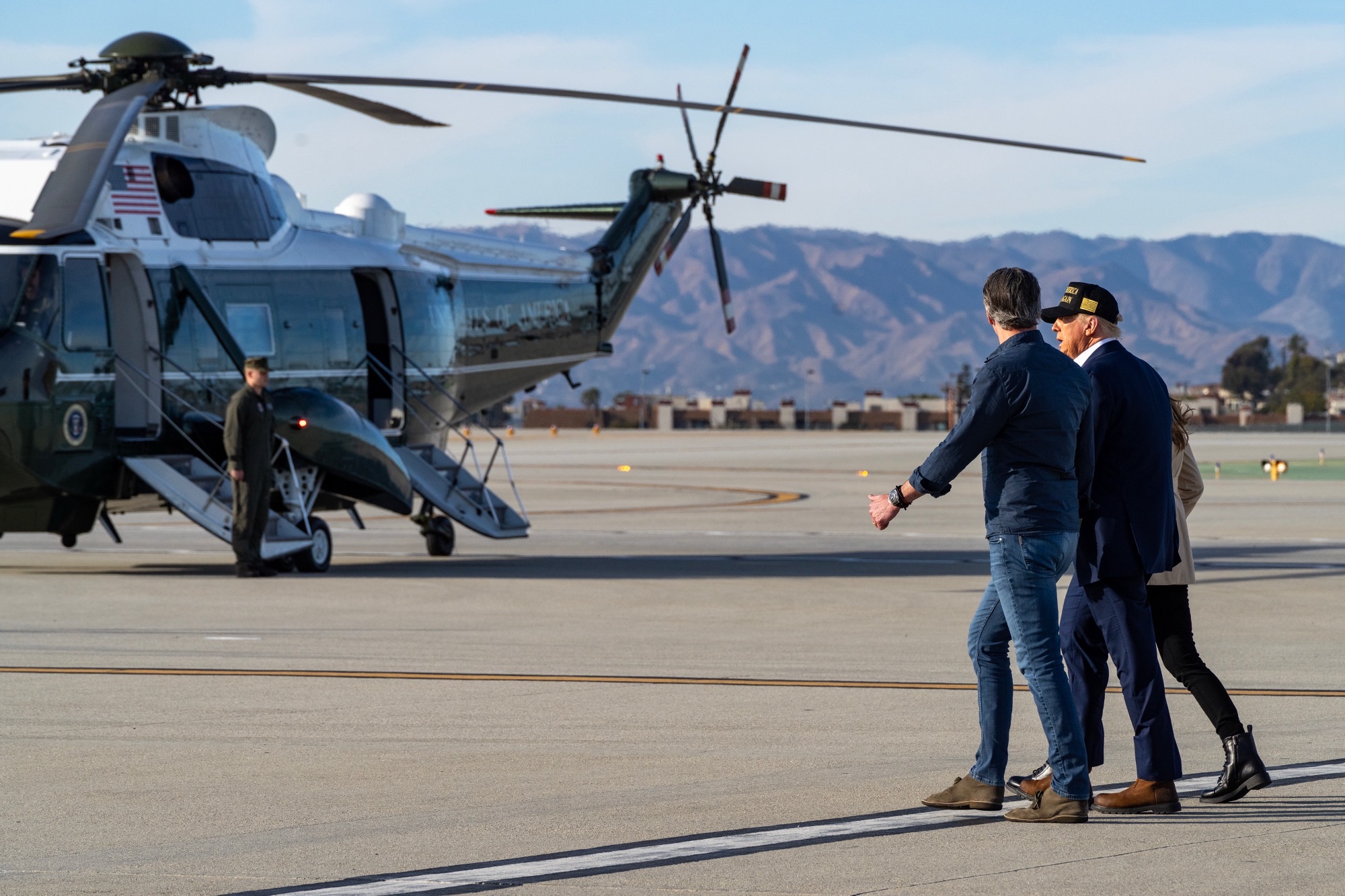 Working Together: Newsom's Support For California Fire Victims